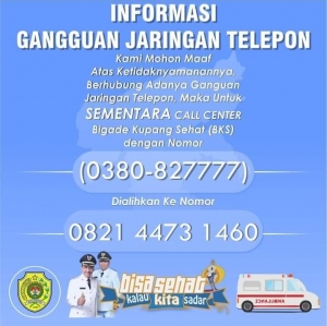 INFORMASI GANGGUAN JARINGAN TELEPON