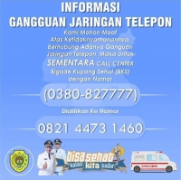 INFORMASI GANGGUAN JARINGAN TELEPON