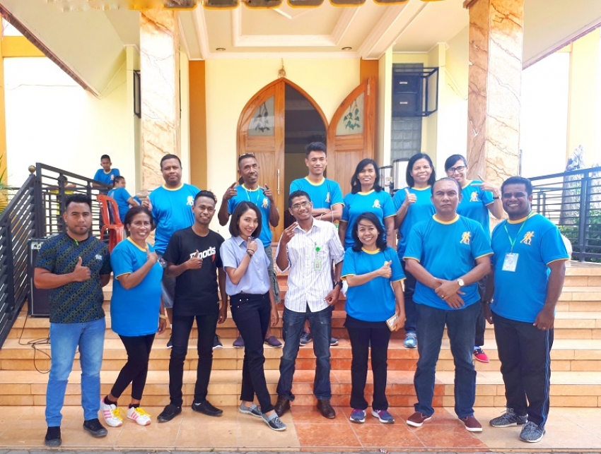 Baksos di gereja Ora ET Labora