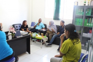 KUNJUNGAN KEMENTRIAN KESEHATAN RI