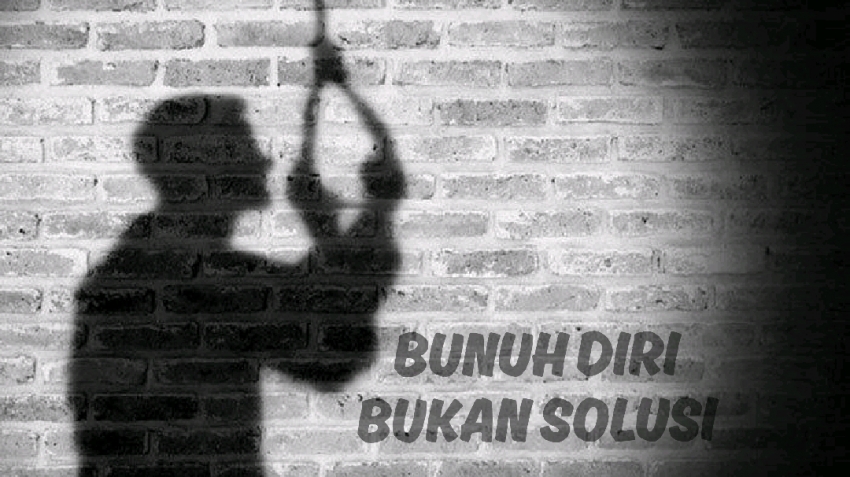 Ilustrasi bunuh diri (asiandelight)