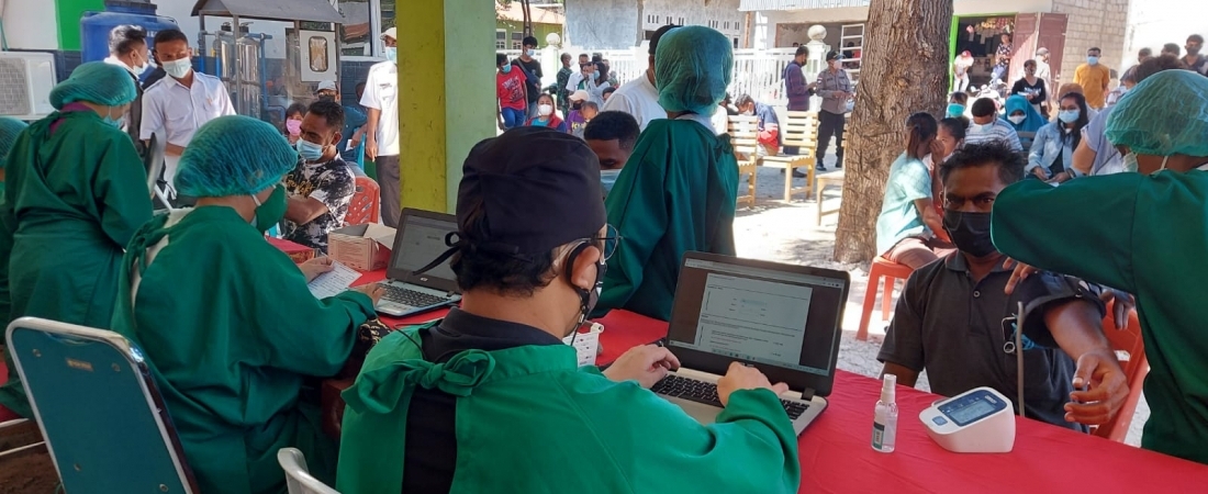 PELAKSANAAN VAKSINASI BOOSTER DI UPTD PUSKESMAS...